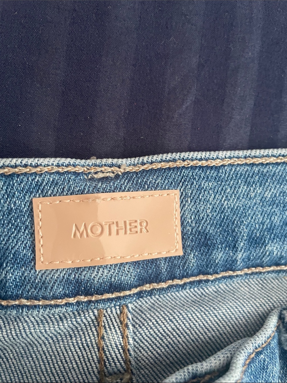 Mother The Kick Hi Rise Straight Leg Color Fan Favorite Size 26 - Picture 2 of 11